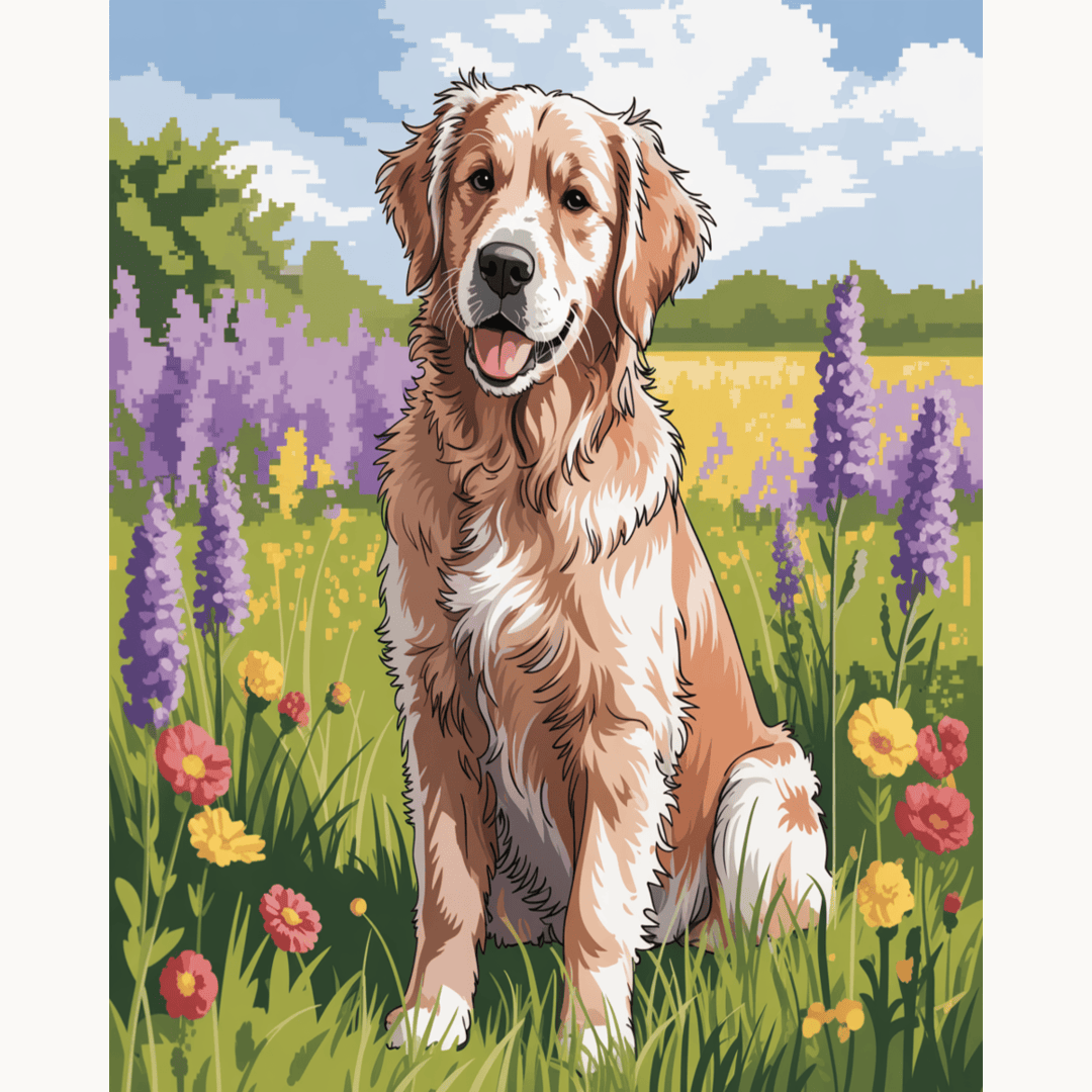 Golden Meadow Smile
