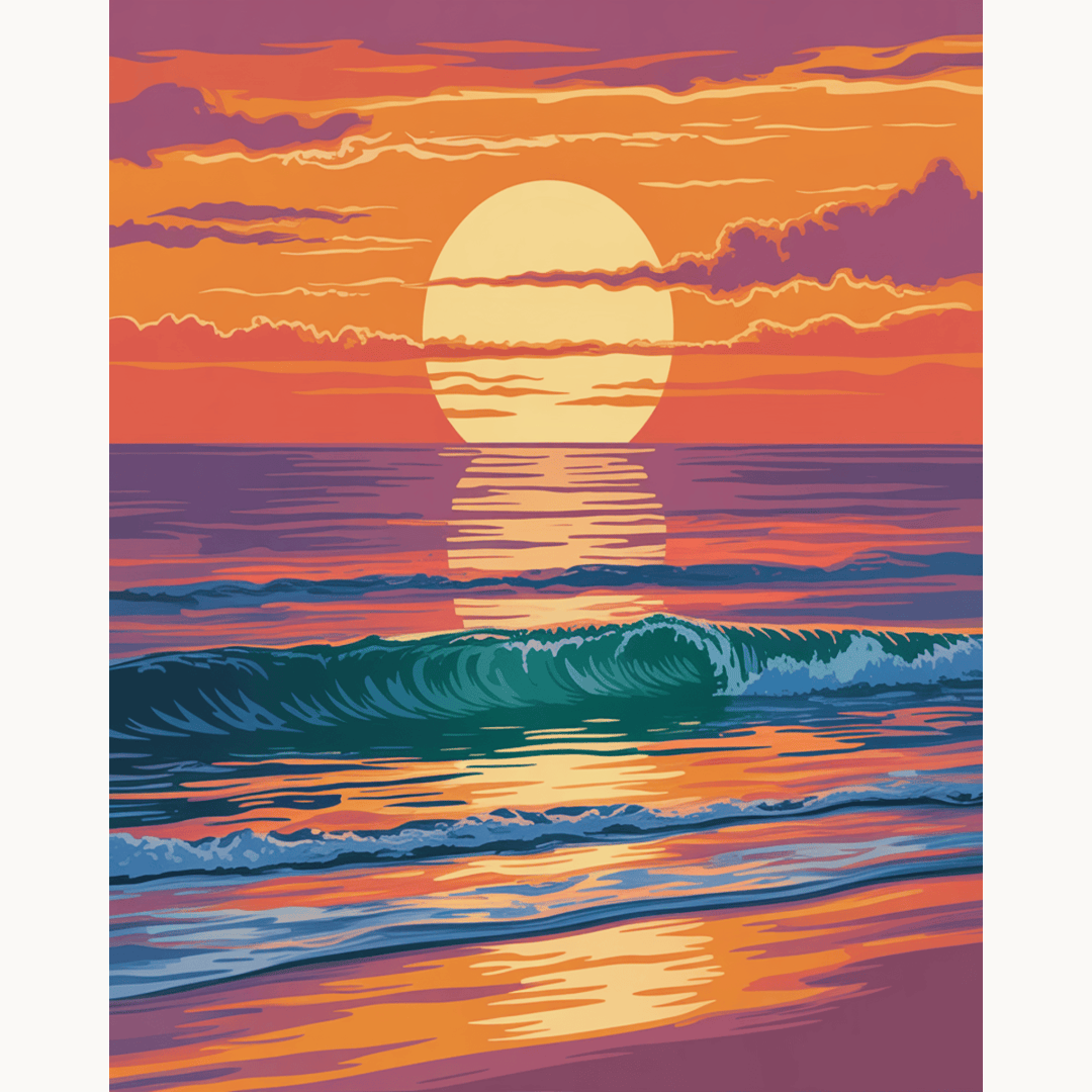 Golden Wave Horizon