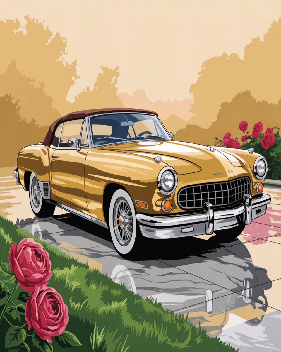 Golden Convertible