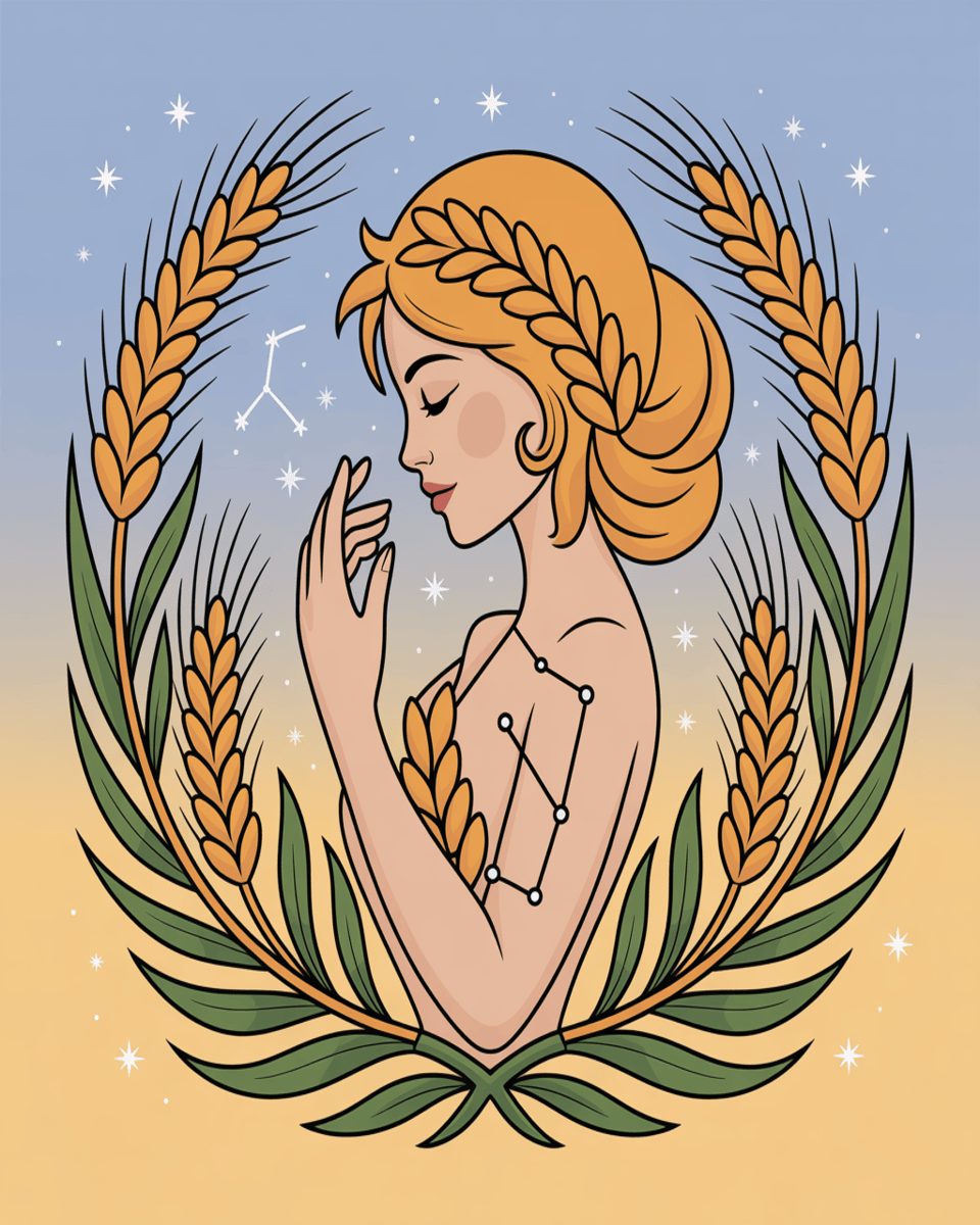 Golden Wheat Maiden
