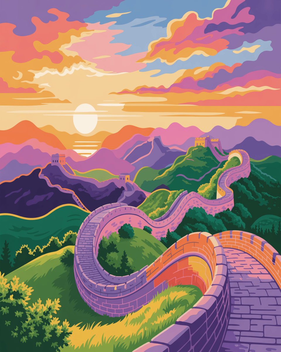 Great Wall Sunset