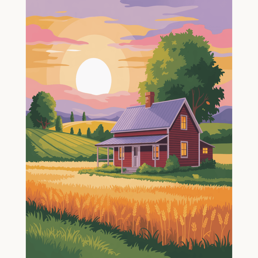 Harvest Sunset Cabin