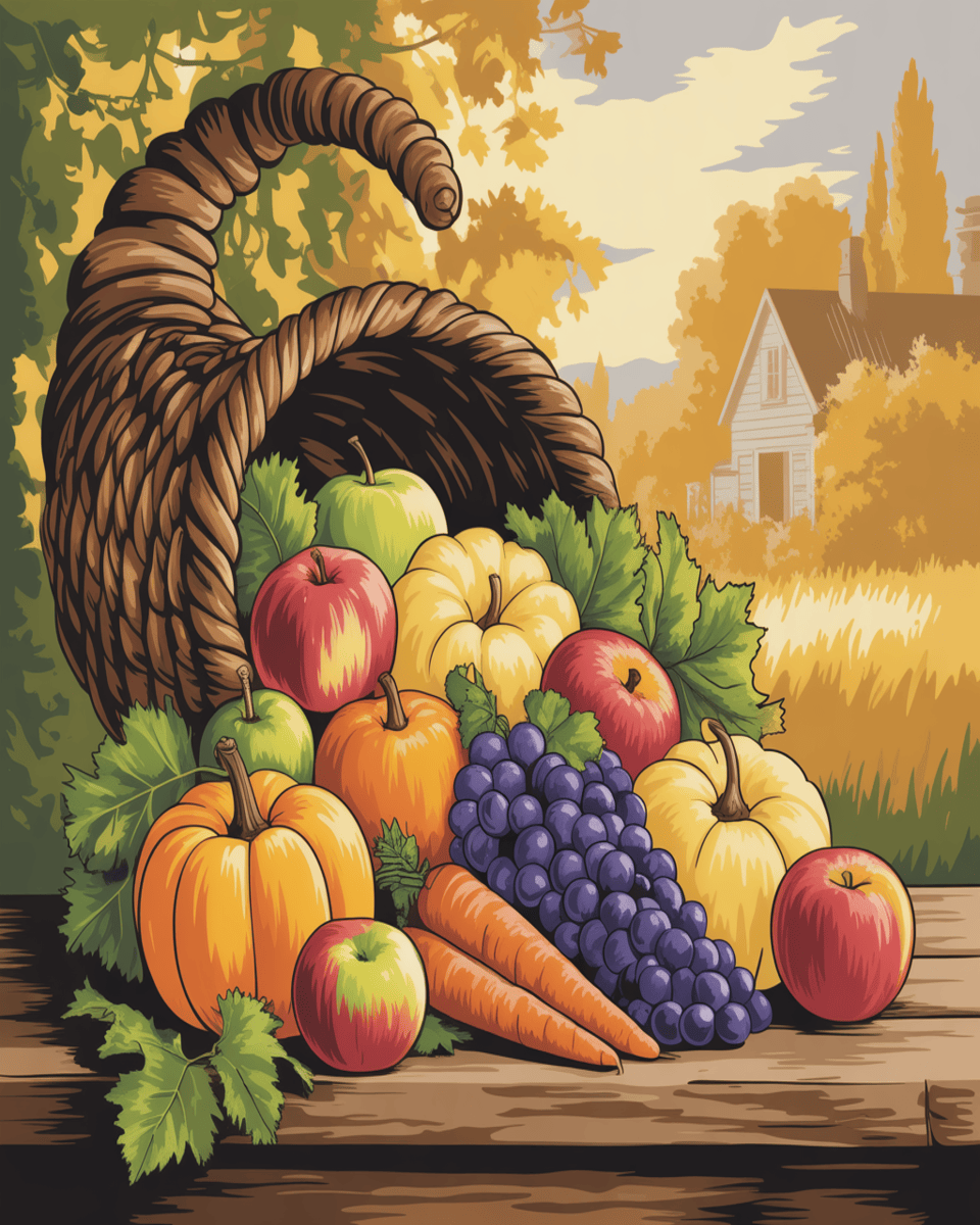 Harvest Cornucopia Bounty