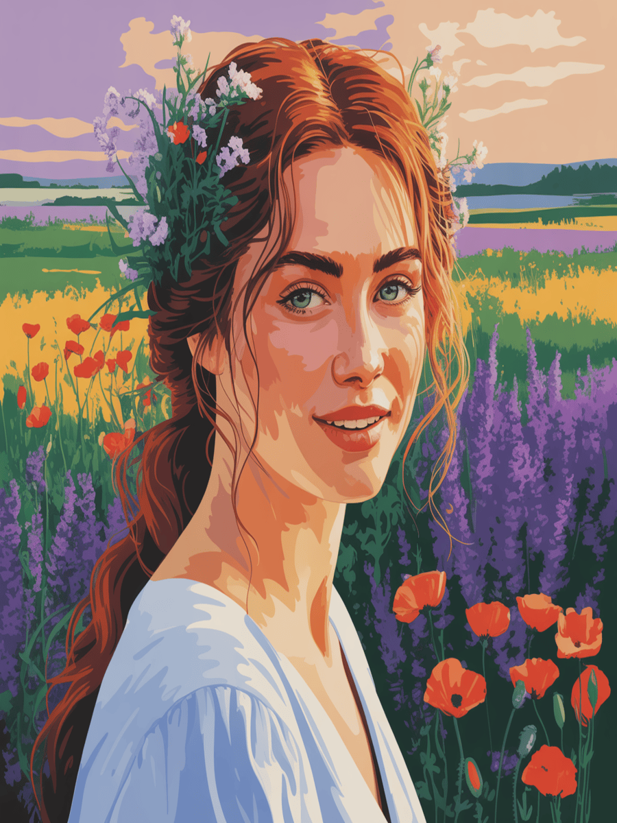 Lavender Field Muse