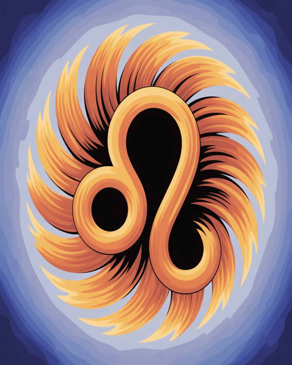 Leo Solar Symbol