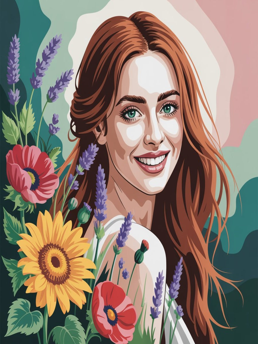 Pastel Garden Smile