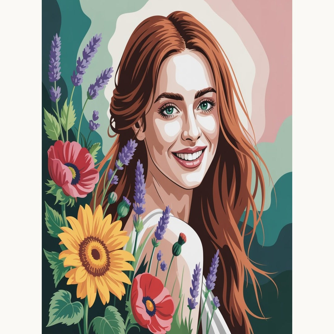 Pastel Garden Smile