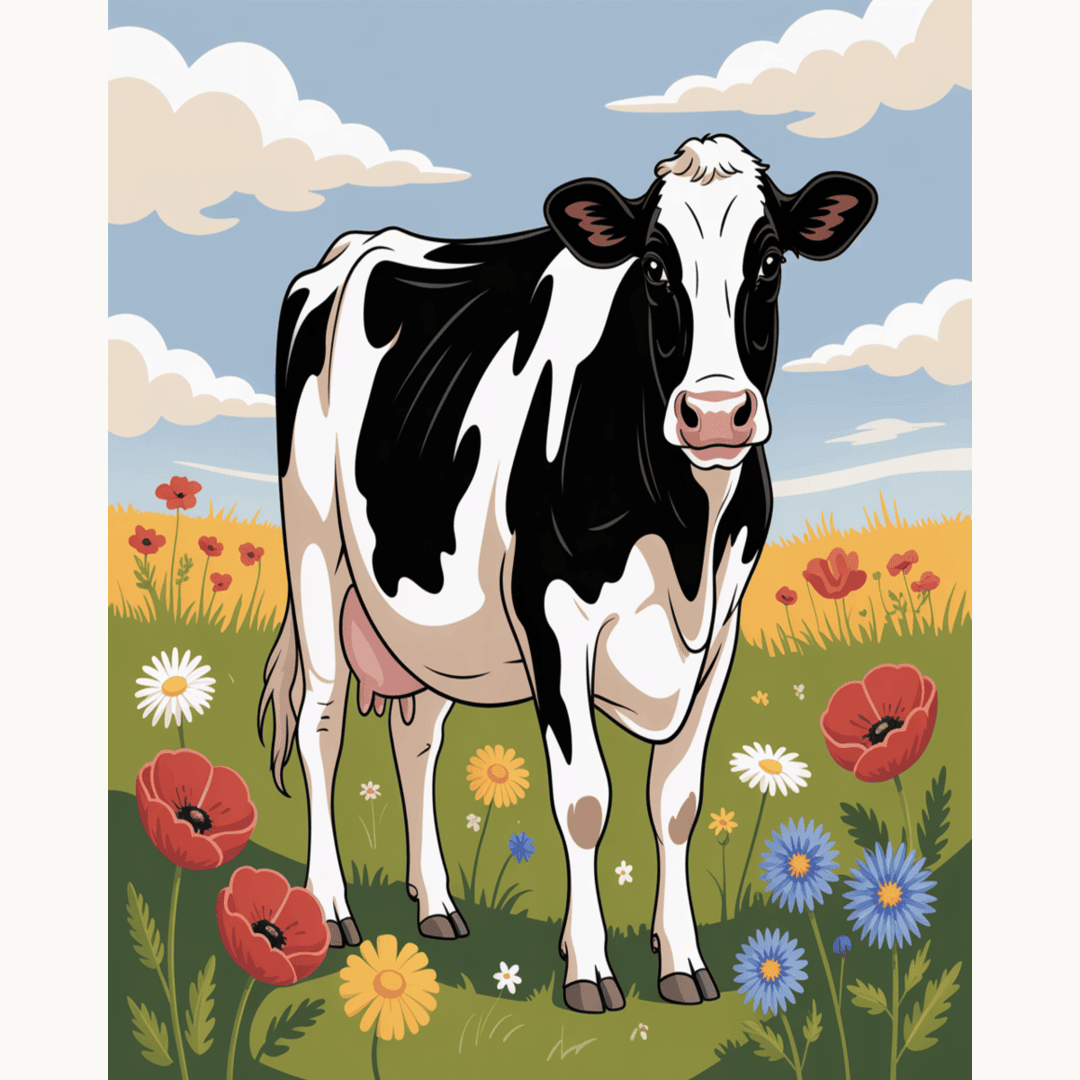 Pasture Bloom Cow