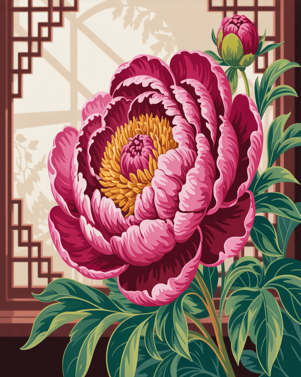 Peony Blossom Charm