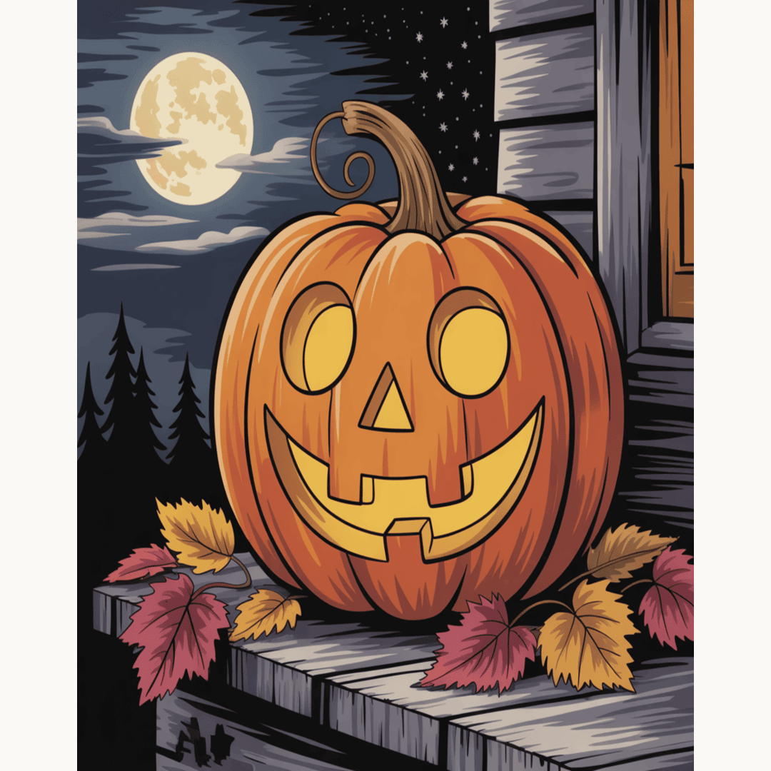Porch Pumpkin Glow