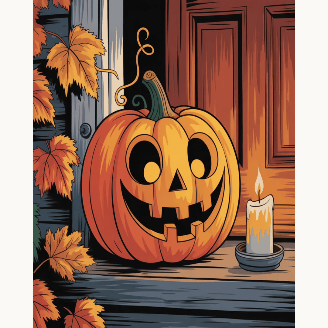Pumpkin Porch Glow