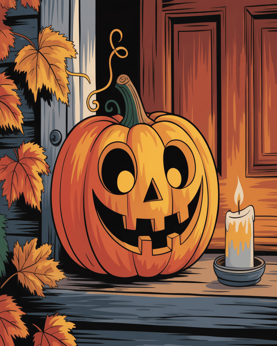 Pumpkin Porch Glow