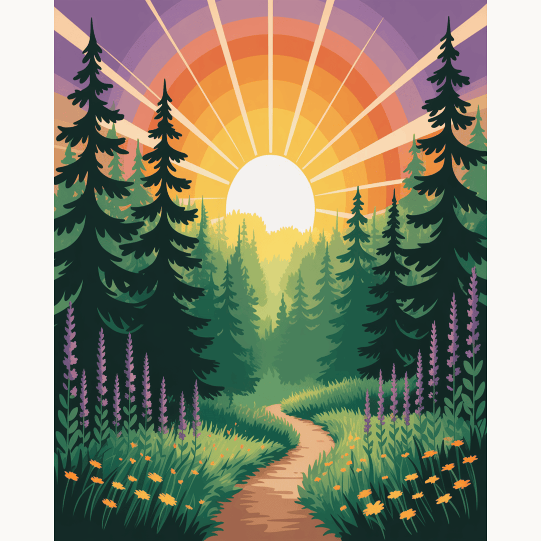 Radiant Pines