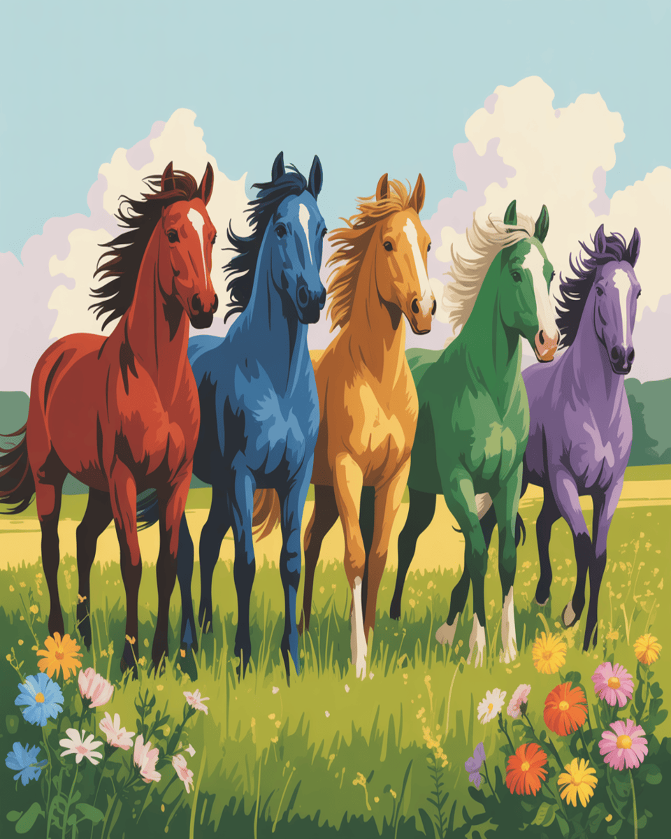 Rainbow Run Herd