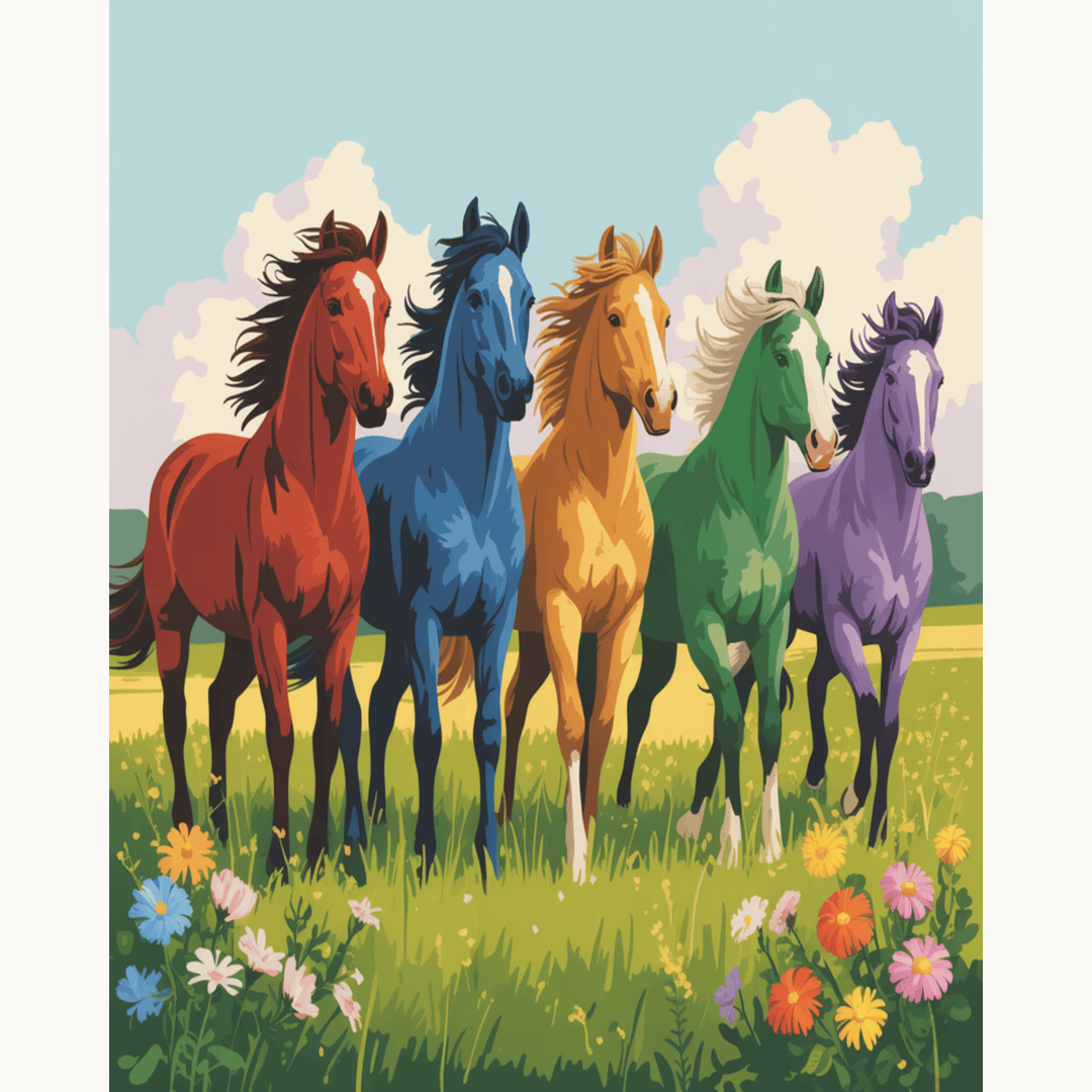 Rainbow Run Herd