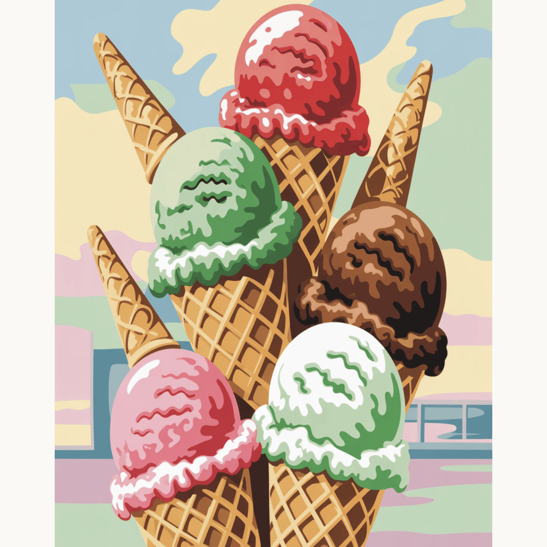 Rainbow Scoop Tower