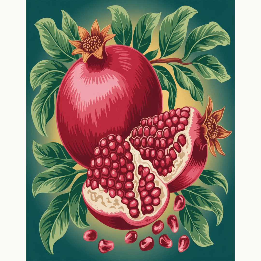 Ruby Pomegranate Bloom