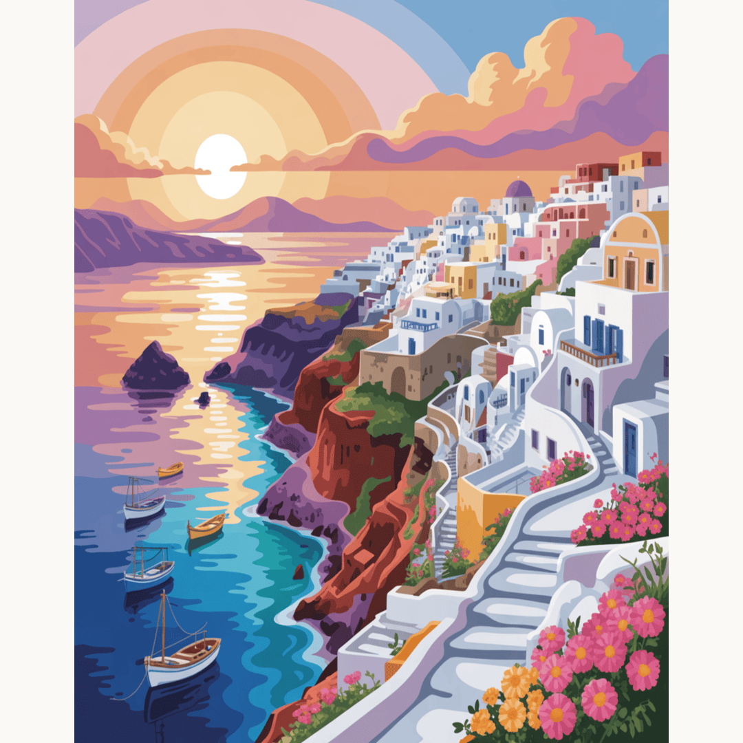 Santorini Glow