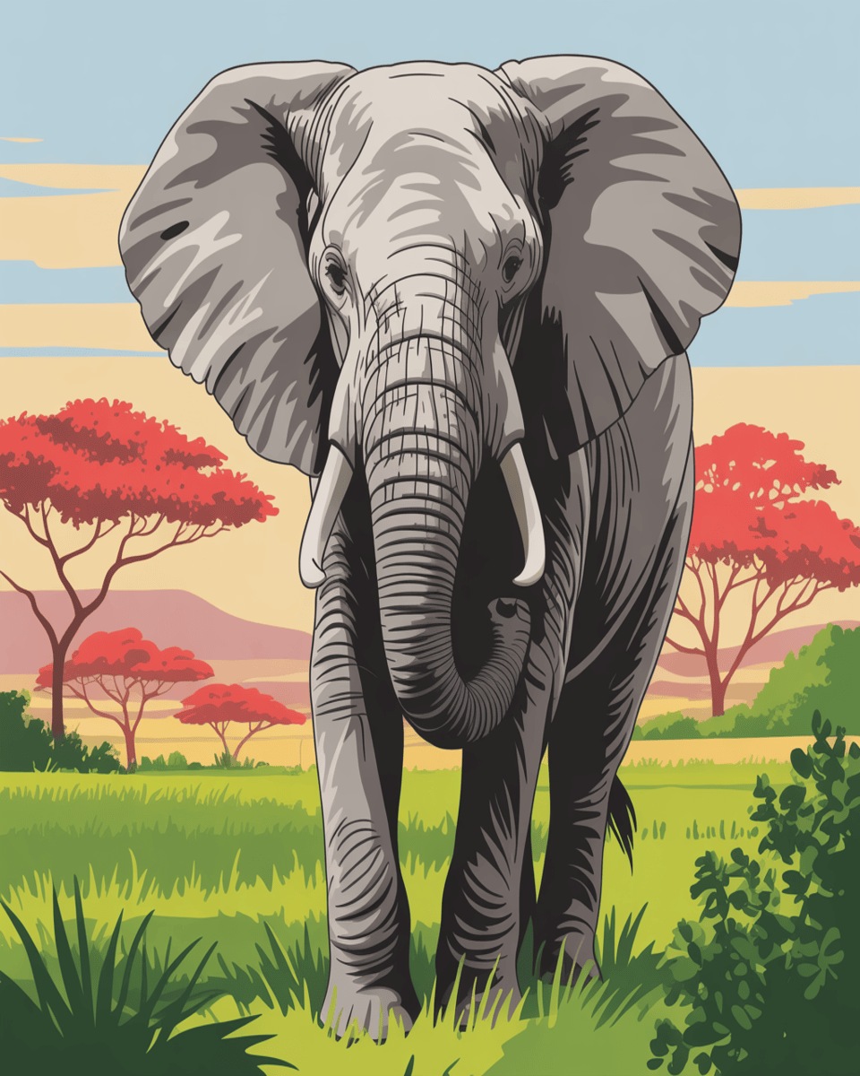 Savanna Giant Walk