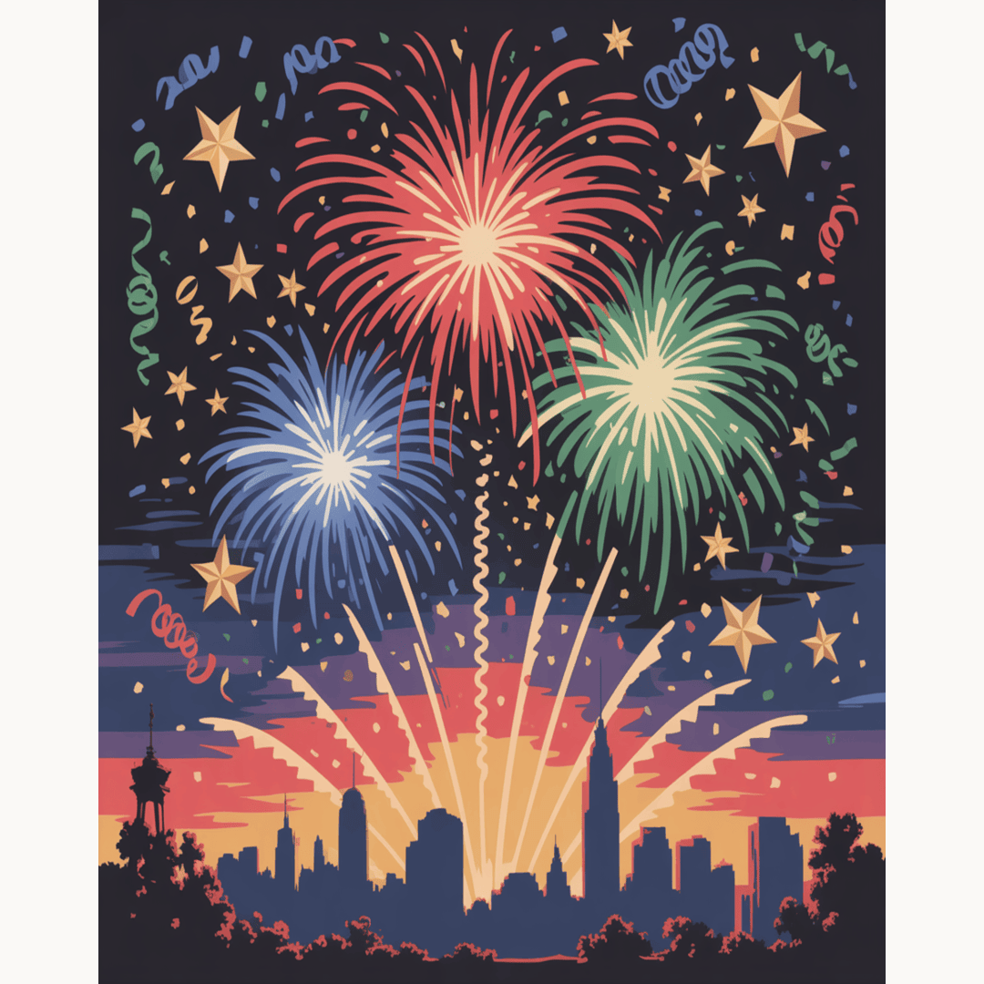 Skyline Fireworks Night