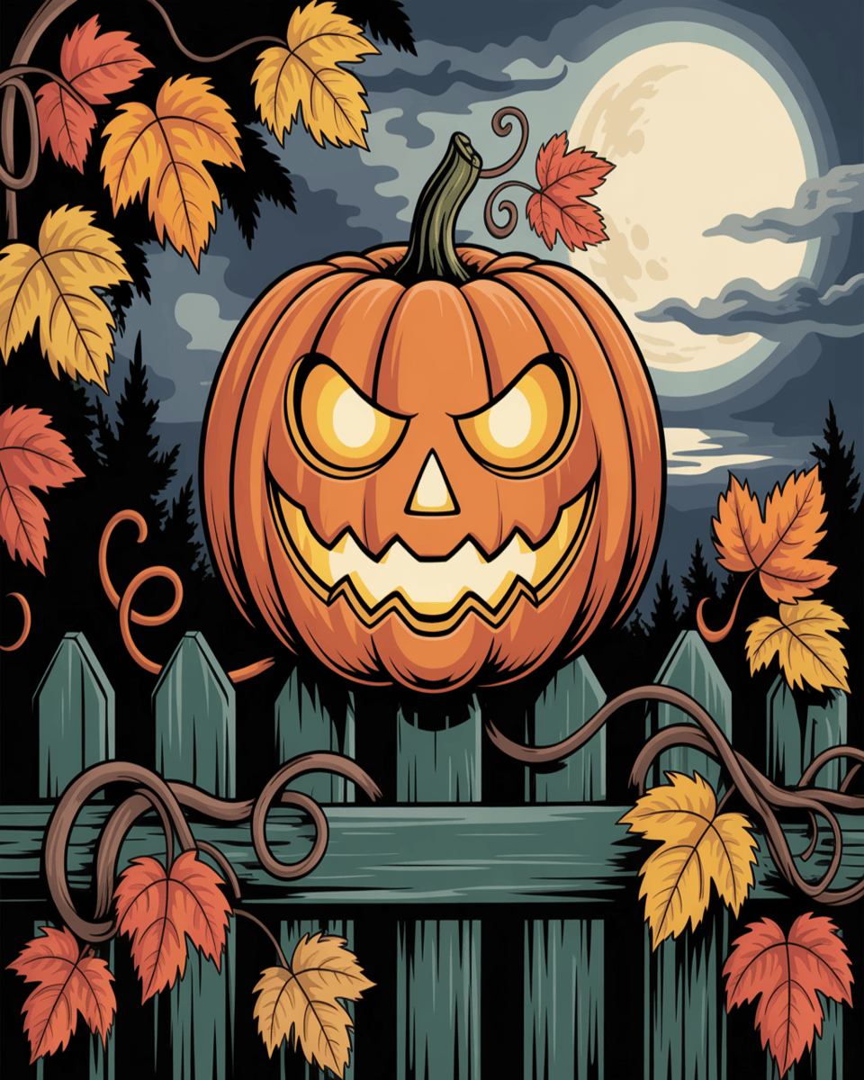 Spooky Pumpkin Moon