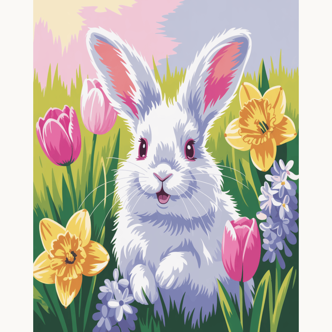 Spring Bunny Bloom