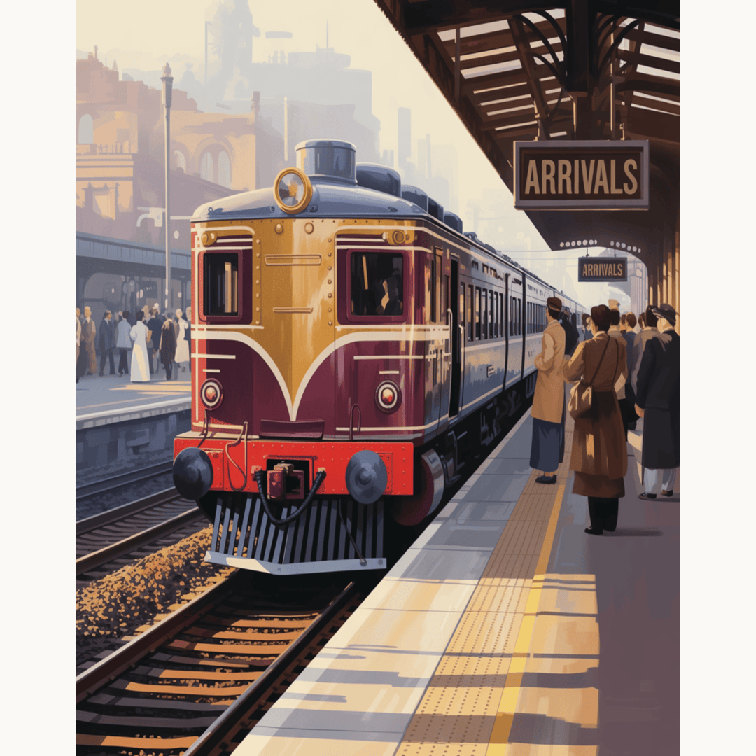 Station Arrival Scene