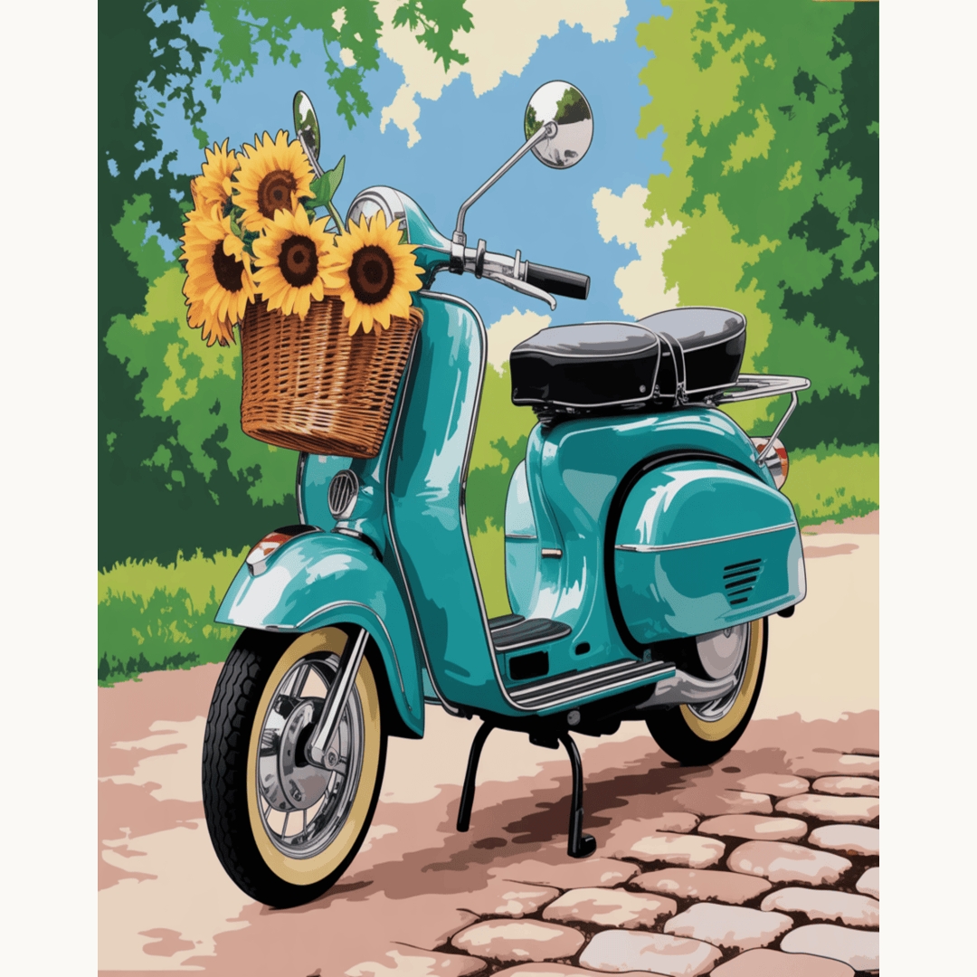 Sunflower Scooter