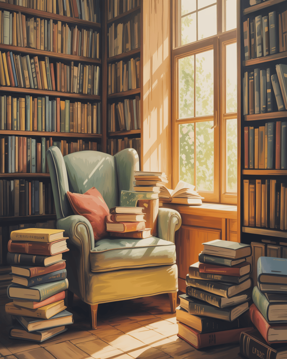 Sunlit Reading Nook