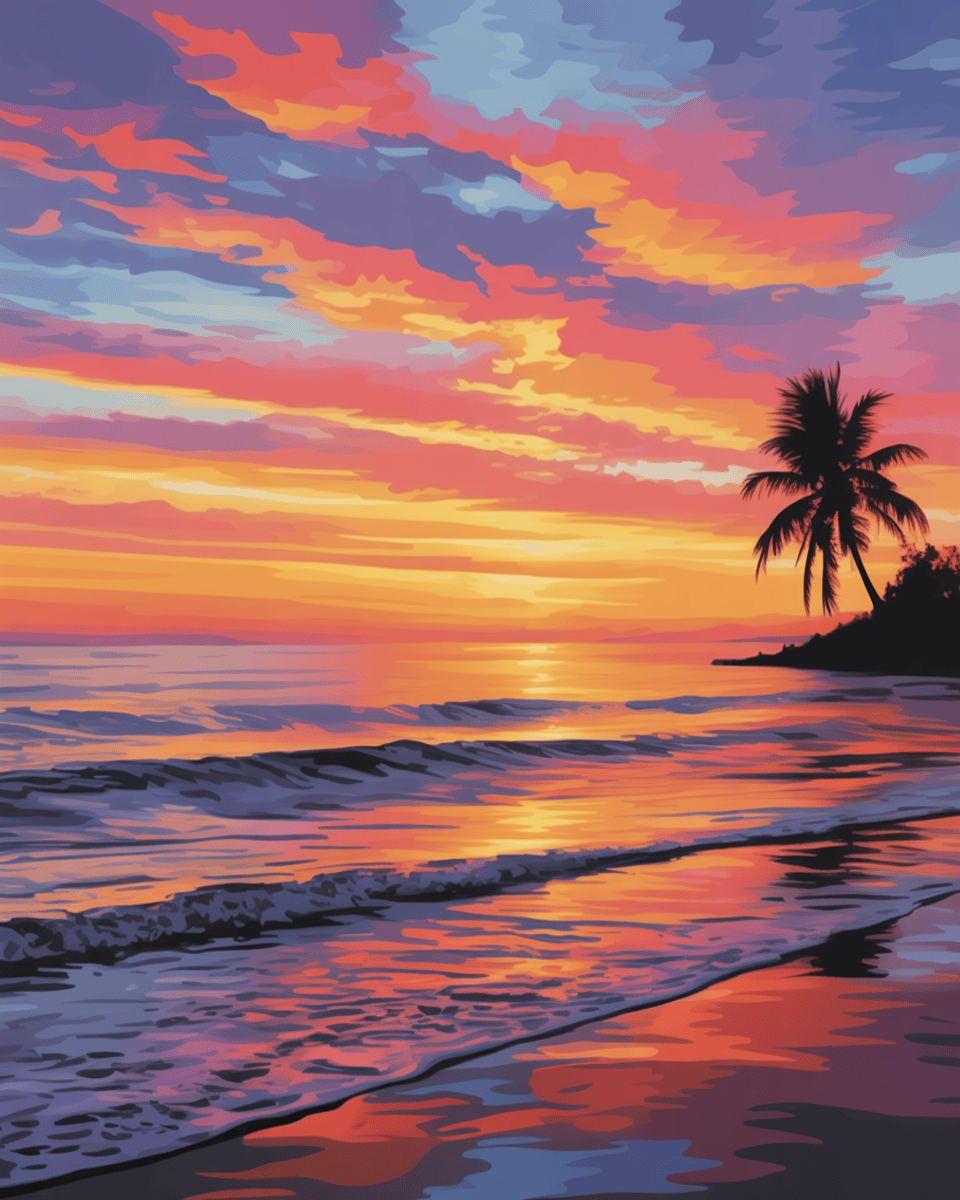 Sunset Coast Glow