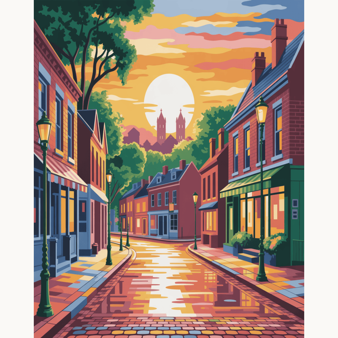 Sunset Village Stroll