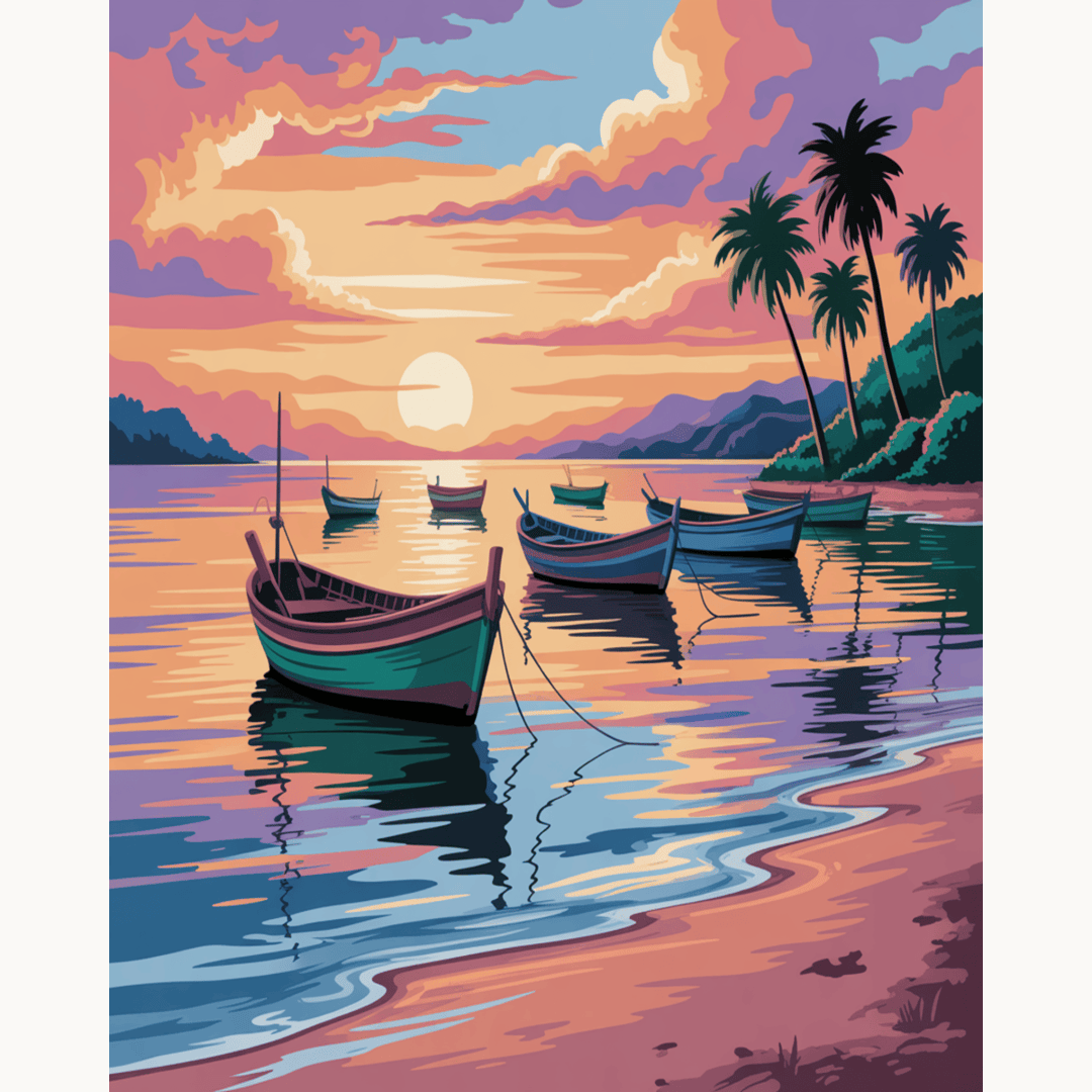 Tropical Boatscape