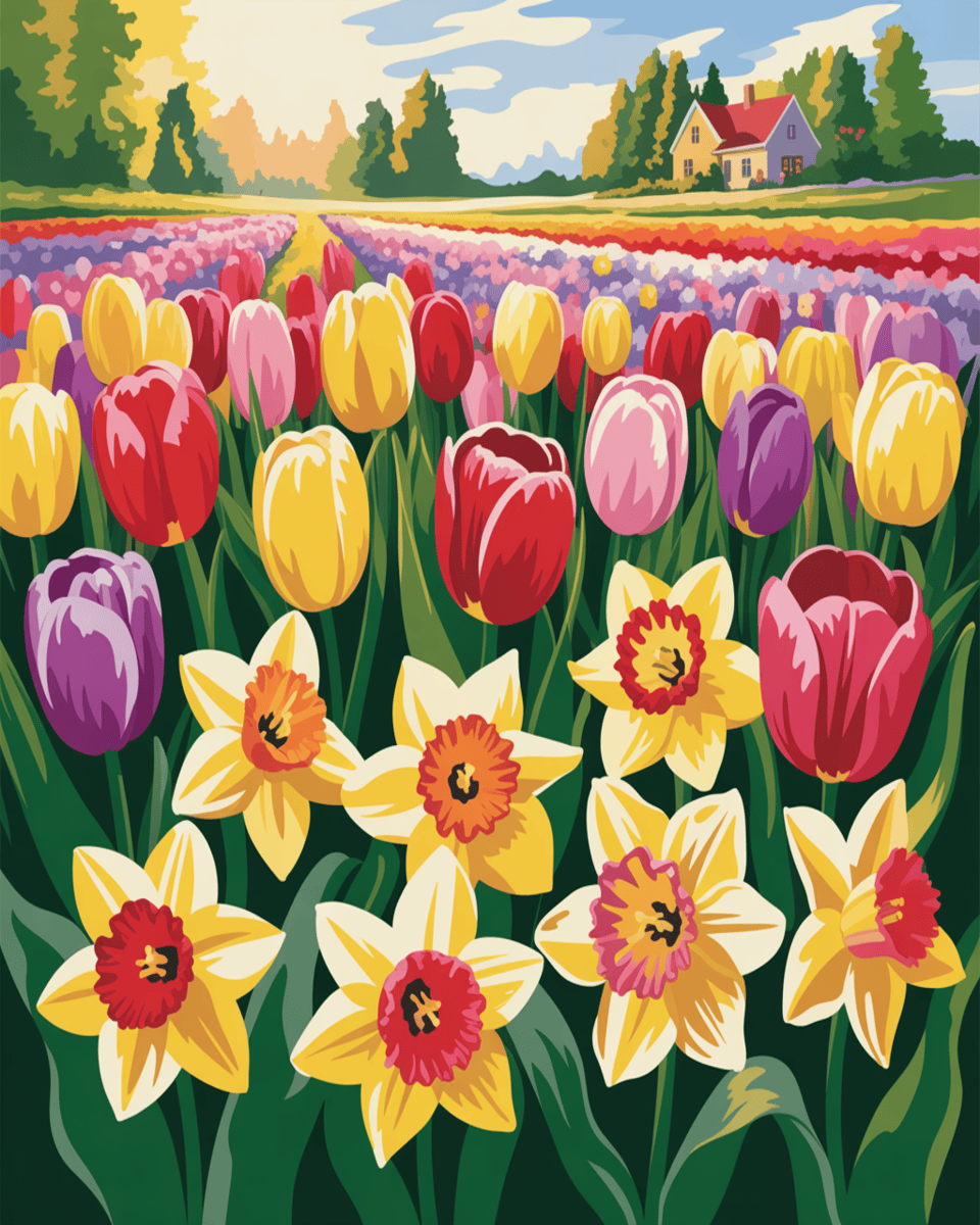 Tulip Field Delight