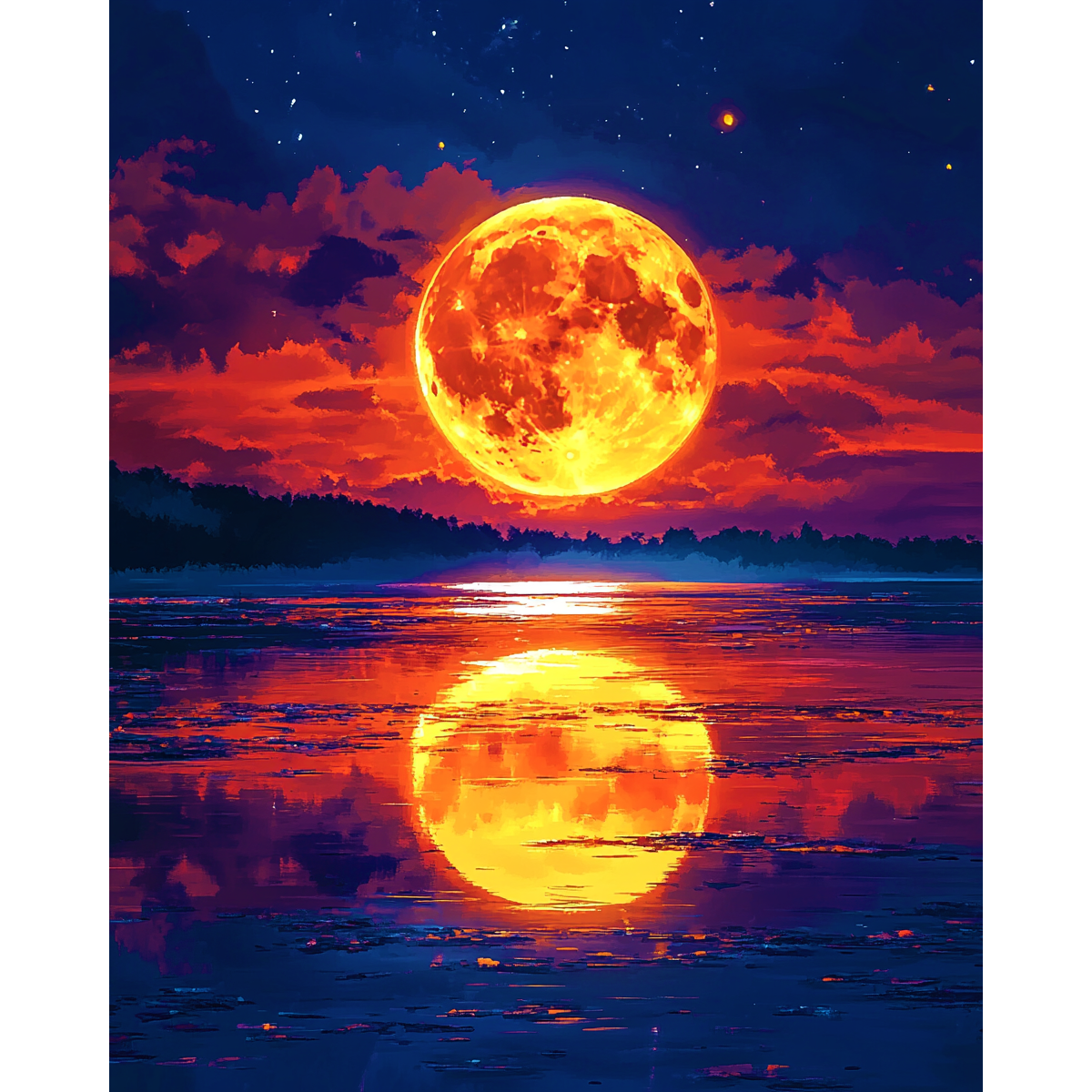 Moonlit Reflections