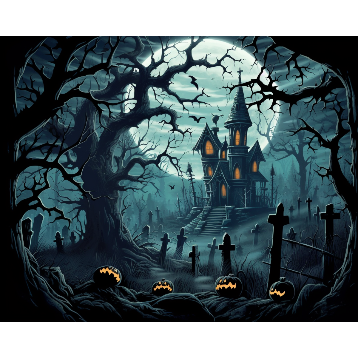 Haunted Manor Glow