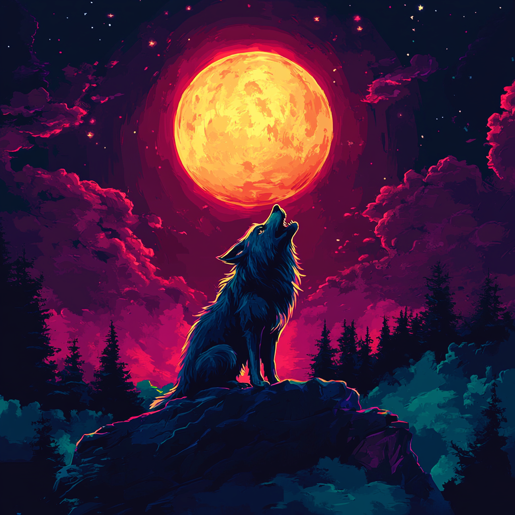 Crimson Moon Howl