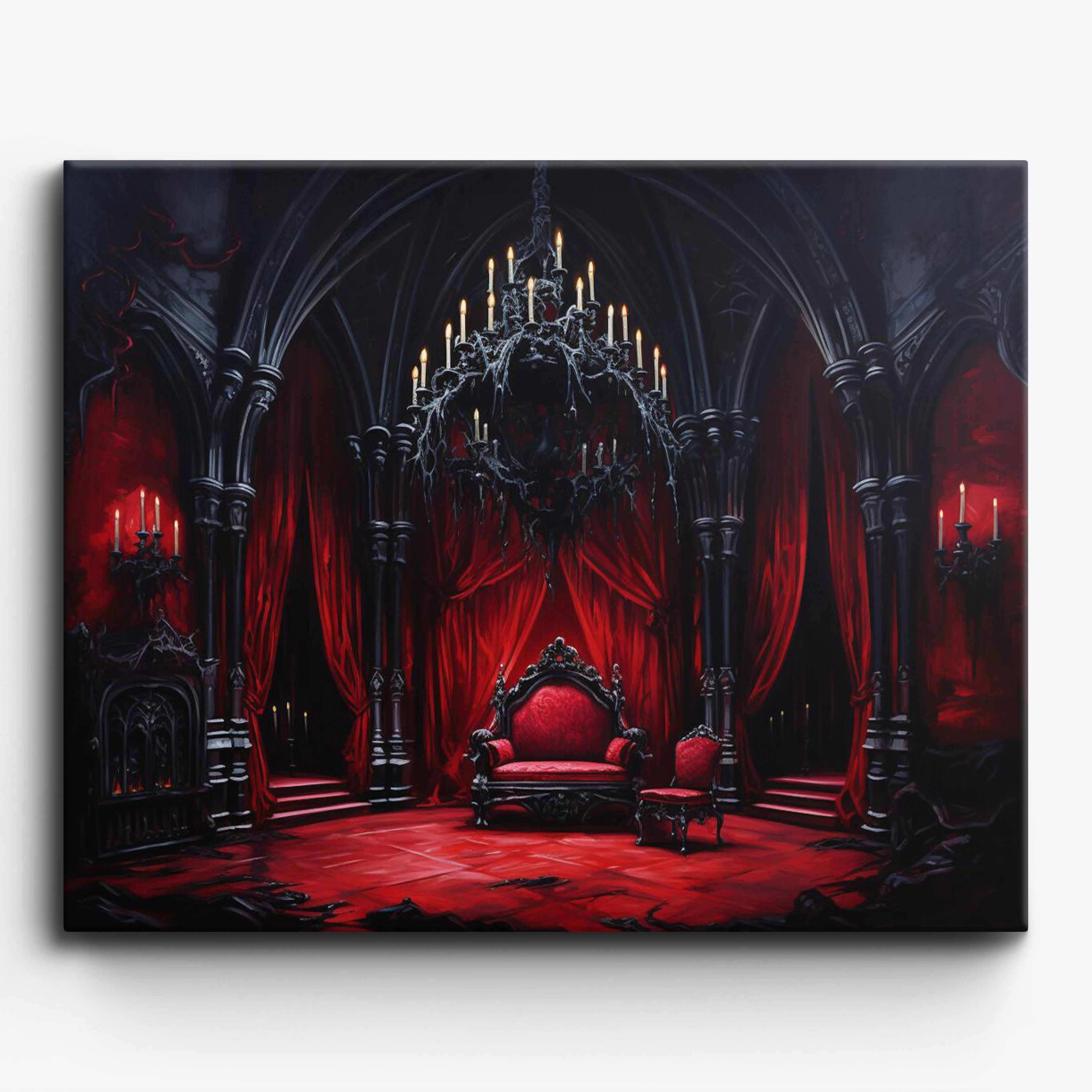 Crimson Gothic Throne